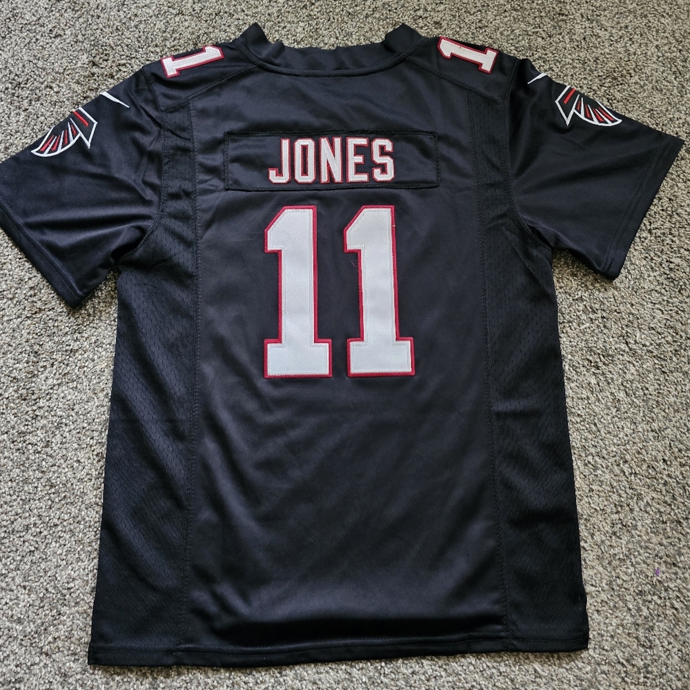 Nike Atlanta Falcons Black #11 Jones Football Jersey Youth Large